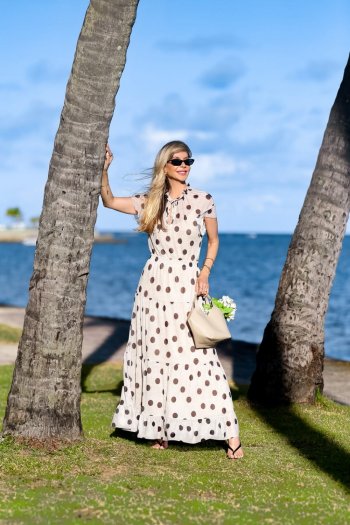 Saia Midi em Tule Estampado